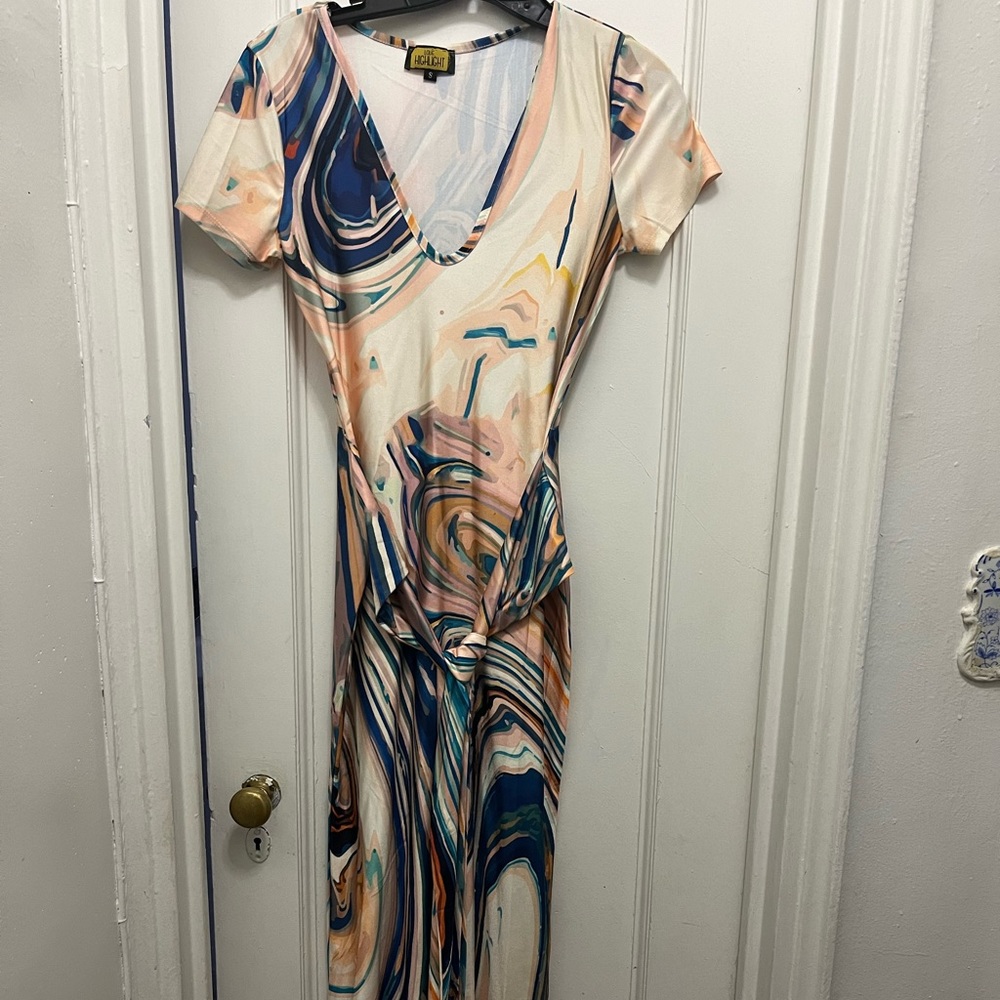 Long dress multicolor small